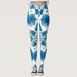 Echoes of the Groovy: Boho Wasserfarbmuster Leggings