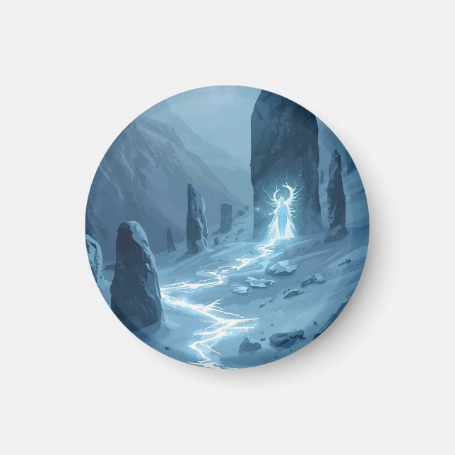 Echoes of the Winter Watcher Magnet (Vorne)