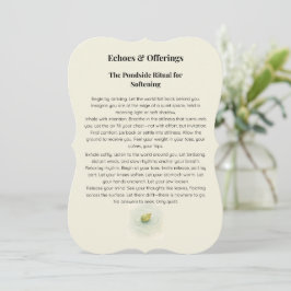 Echoes & Offerings | Pond Side Ritual