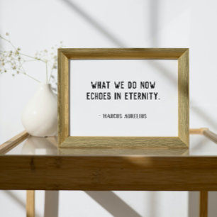 Echos bei der Ewigkeitsquote Poster