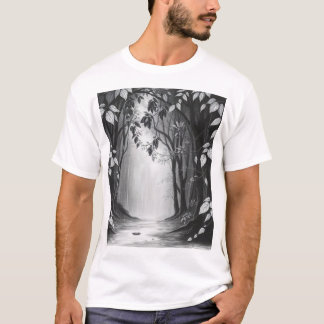 **"Echos der Tradition: Eine klassische Zeichnung" T-Shirt