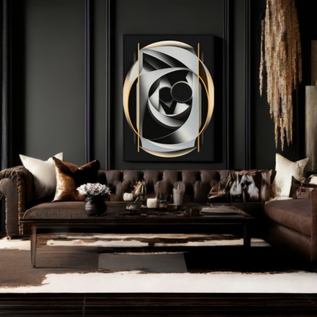 Echos der Unendlichkeit Leinwanddruck (Von Creator hochgeladen)