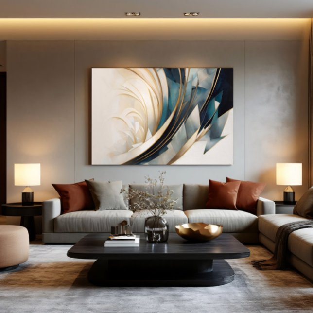 Echos der Unendlichkeit Leinwanddruck (Von Creator hochgeladen)