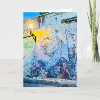 Echos des Lichts - 5 x 7 Klappkarte Feiertagskarte