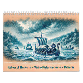 Echos des Nordens – Wikinger-Geschichte in Pastell Kalender
