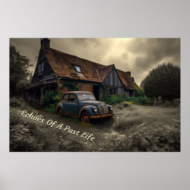 Echos eines Konzepts der räumlichen Begrenzung in  Poster (Vorne)