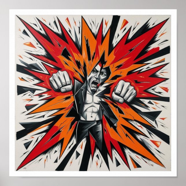 Echos explodieren poster (Vorne)