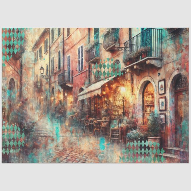 Echos of Italy Seidenpapier (Vorderseite)