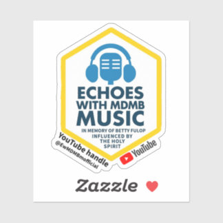 Echos with MDMB Music official sticker