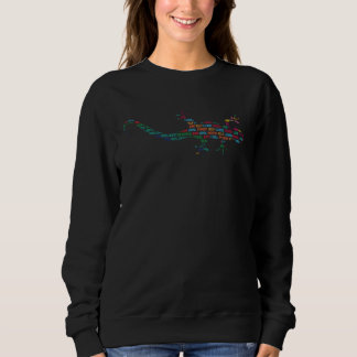 Echse Echse Wörter für Echse Echse Sweatshirt