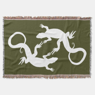 Echsen-Kunst-Decken Reptilien-Echsen-Wurfdecke Decke
