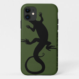 Echsen-Kunst iPhone 5 Hülle Personalisieren Retro