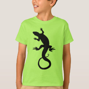 Echsen-T-Shirt für Kinder Jungen Mädchen Cooles Re T-Shirt