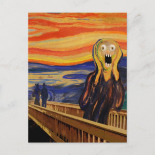 Echt ausgerastet! postkarte