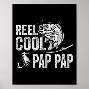 Echt coole Angel-Pap-Pap-Geschenke zum Vatertag Poster