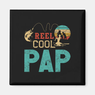 Echt coole Pap-Angeln Vatertagsgeschenk für Fische Magnet