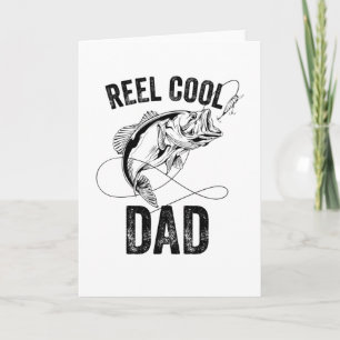 Echt cooler Dad Vatertag-Angeln Geschenk Angler Karte