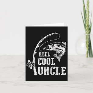 Echt cooler Onkel Angeln Daddy Vatertag Karte