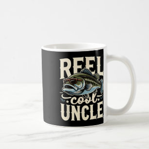 Echt cooler Onkel Lustiger Byss Angel-Onkel Vatert Kaffeetasse
