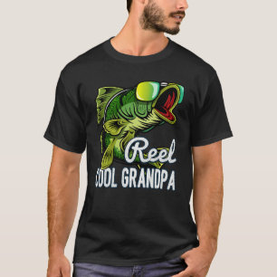 Echt cooler Opa Angel T-Shirt – Lustiger Bass Fisc