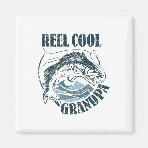 Echt cooler Opa Angel-Vater-Geschenke Vatertag F Magnet