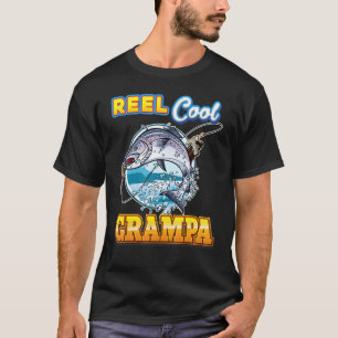 Echt cooler Opa Angeln Vater Vatertag Papa Vati T-Shirt