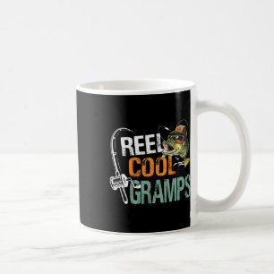 Echt cooler Opa Angelschnur Opa Geburtstag Vintage Kaffeetasse