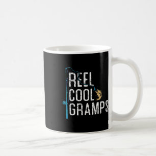Echt cooler Opa Vintage lustige Angelrute Geschenk Kaffeetasse