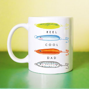 Echt cooler Papa Angelderköder Kaffeetasse