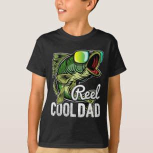 Echt cooler Papa-Angeln Sungles Lustiger Vatertag T-Shirt