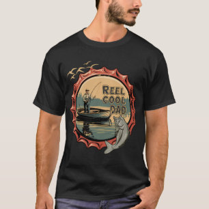 Echt cooler Papa-Angeln T-Shirt