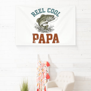Echt cooler Papa-Angeln zum Vatertag Banner