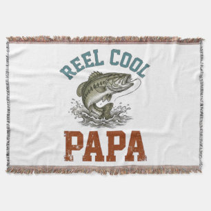 Echt cooler Papa-Angeln zum Vatertag Decke