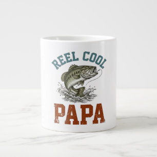 Echt cooler Papa-Angeln zum Vatertag Jumbo-Tasse