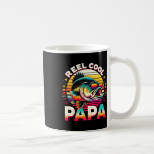 Echt cooler Papa Angler Fischer Dad Papa Vatertag Kaffeetasse
