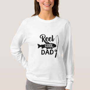 Echt cooler Papa – Lustiges Angler-Vater T-Shirt