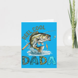 Echt cooler Papa Vatertag Angelfreunde Karte