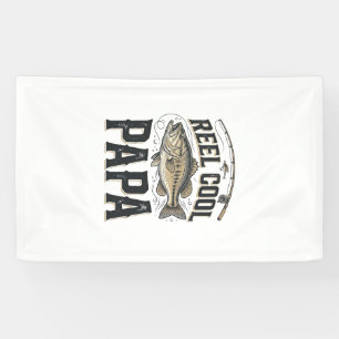 Echt cooler Papa Vintage-Angeln Vektor-Design_1 Banner