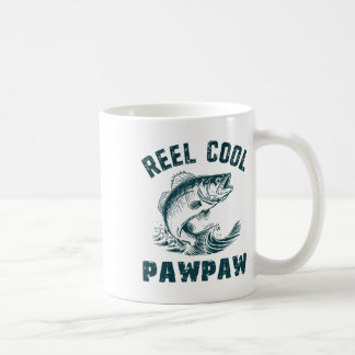 Echt cooler Pawpaw-Angel-Opa im Vintage-Stil Pfote Kaffeetasse