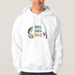 Echt cooler Vater-Angelscherz Lustiges Vatertagsge Hoodie