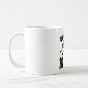 Echt cooler Vater Bassangeln Vintage Vektor Design Kaffeetasse