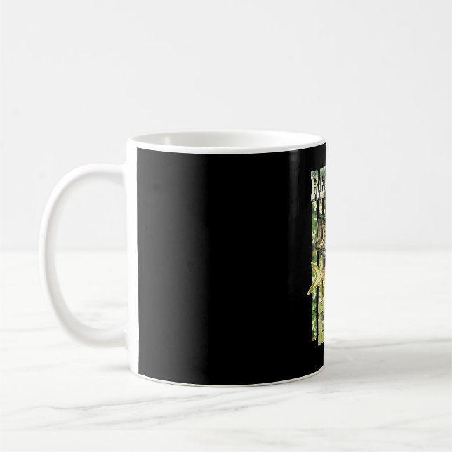 Echt cooler Vater lustiger Angler Barsche (auf dem Kaffeetasse (Links)