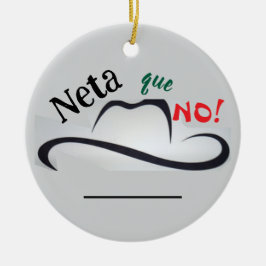 Echt nicht! keramik ornament
