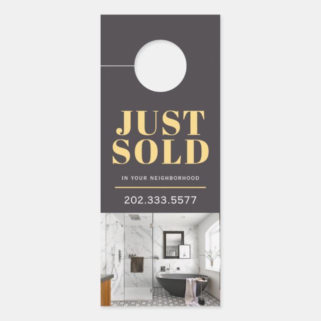 Echte Anwesen Door Hanger Türanhänger (Vorderseite)