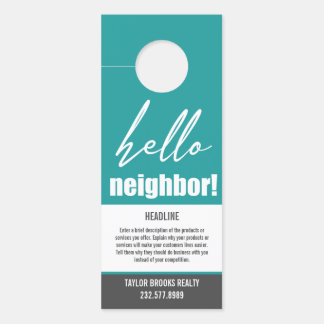 Echte Anwesen Door Hanger Türanhänger