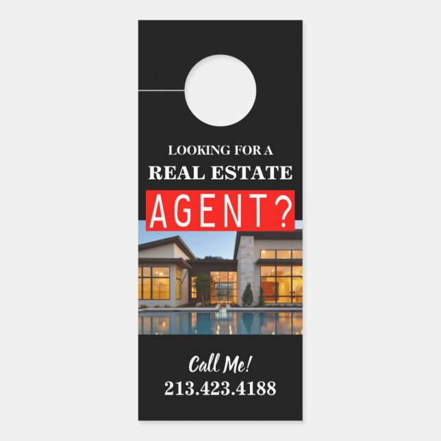 Echte Anwesen Door Hanger Türanhänger (Vorderseite)