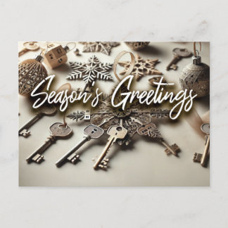 Echte Anwesen Postkarte - Saisongruss