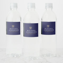 Echte Anwesen-Werbe-Wasser-Flasche-Etikett Wasserflaschenetikett