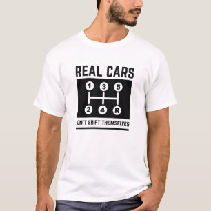 Echte Autos drehen sich nicht um T-Shirt