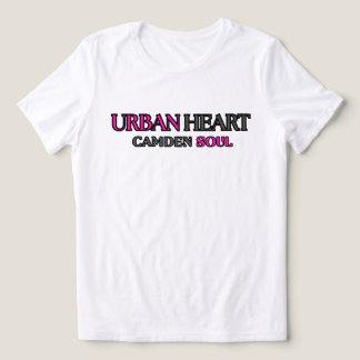 ECHTE CENTERVILLE URBAN HEART Weiße Damen Tri-Blend Shirt